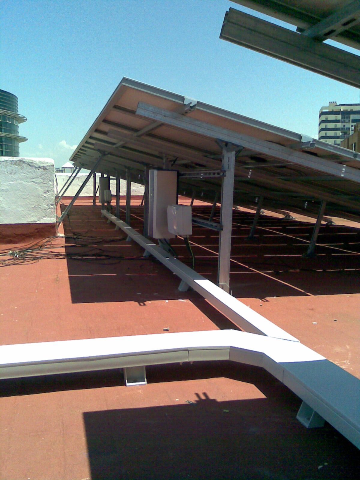 Instalación Planta Solar Cadiz