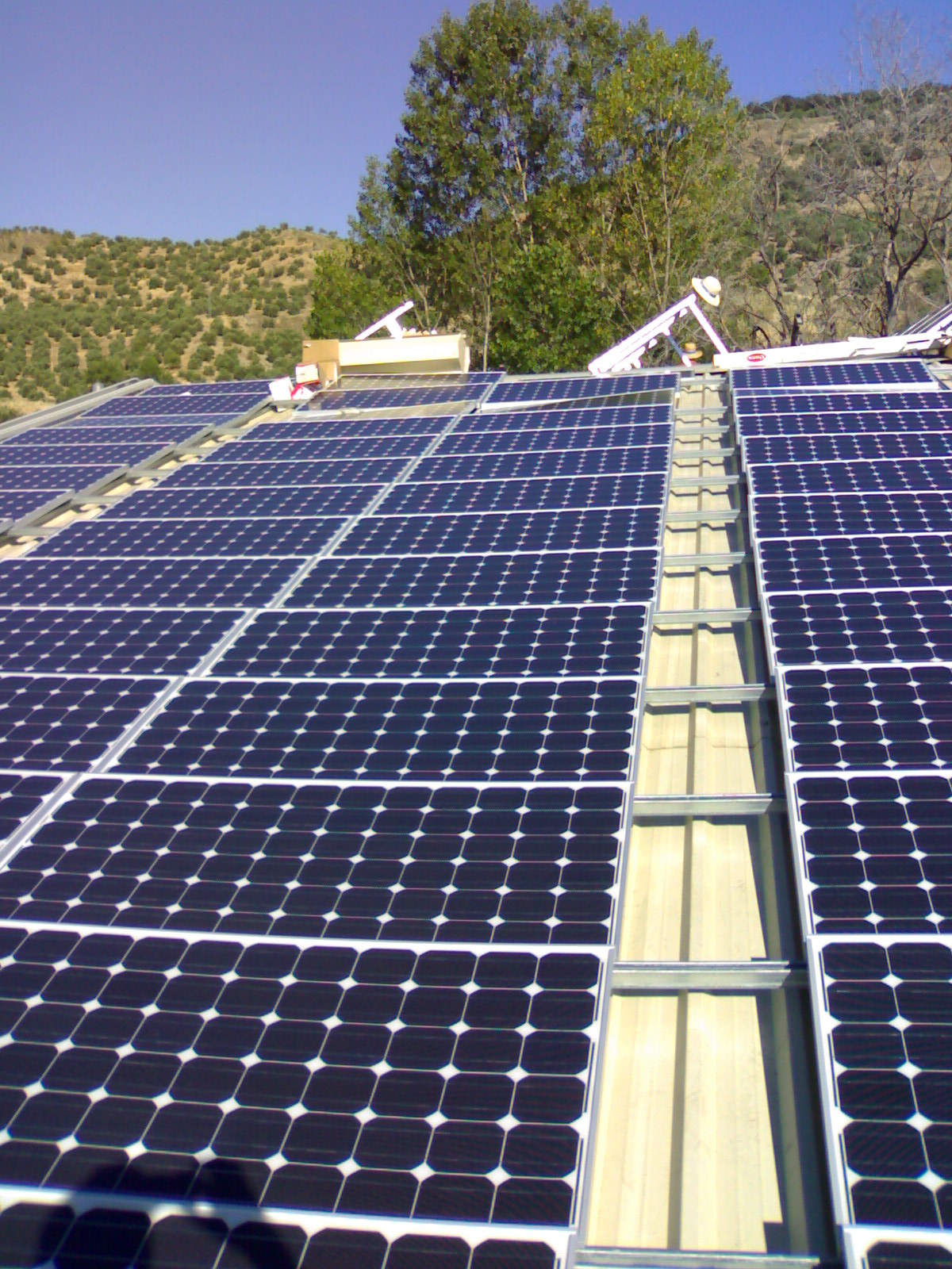 Instalación Planta Solar Frailes
